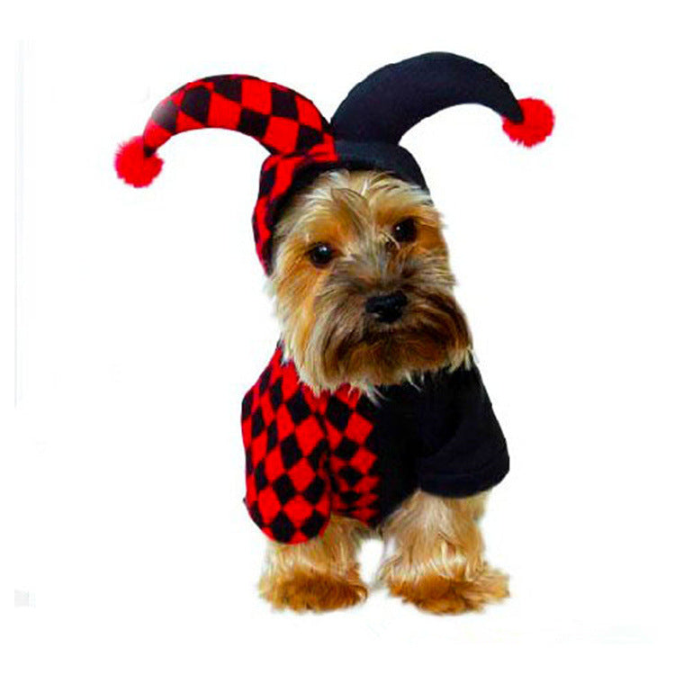 Clown Costume for Cats & Dogs – Petoween (6)