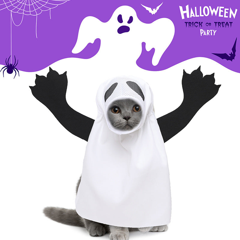 Ghost Costume for Cats & Dogs – Petoween
