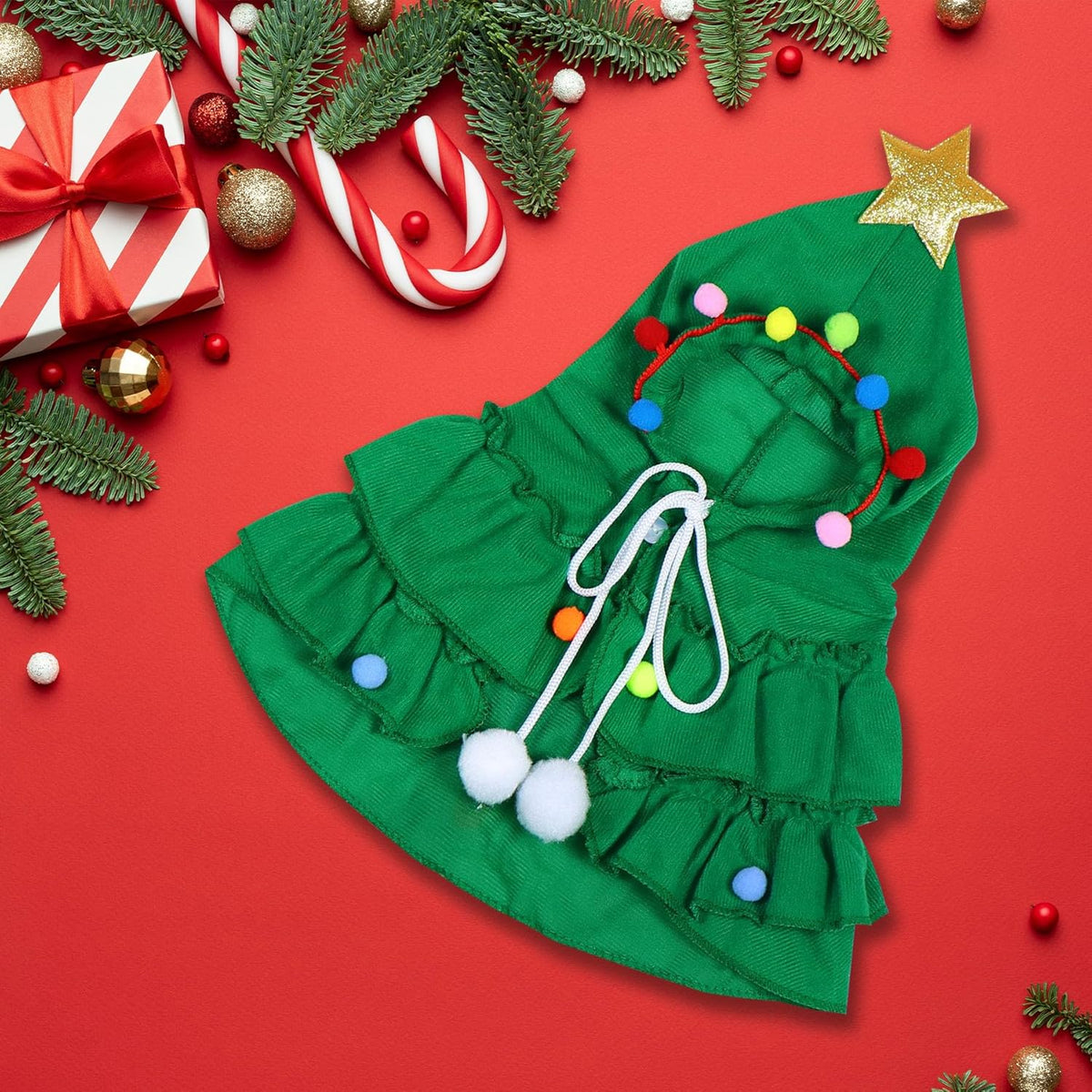 Christmas Tree Costume for Cats & Dogs – Petoween (3)