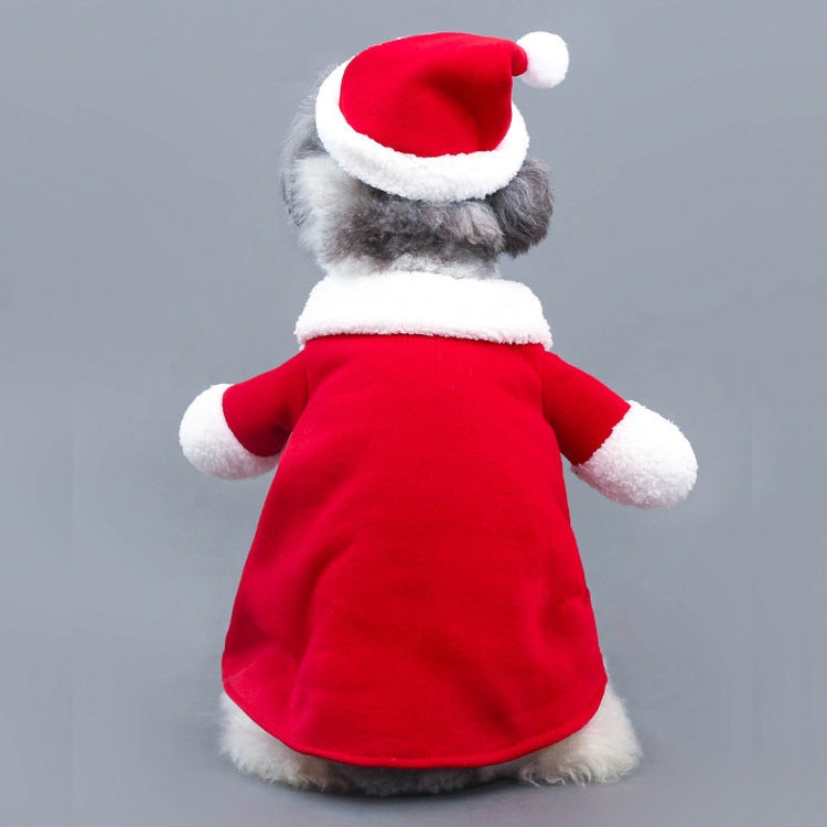Santa Costume for Cats & Dogs – Petoween (2)
