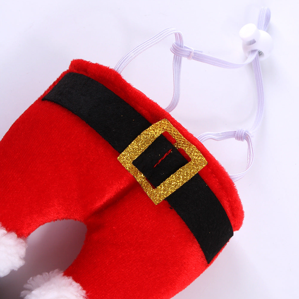 Santa Hat with Legs for Cats & Dogs – Petoween (5)