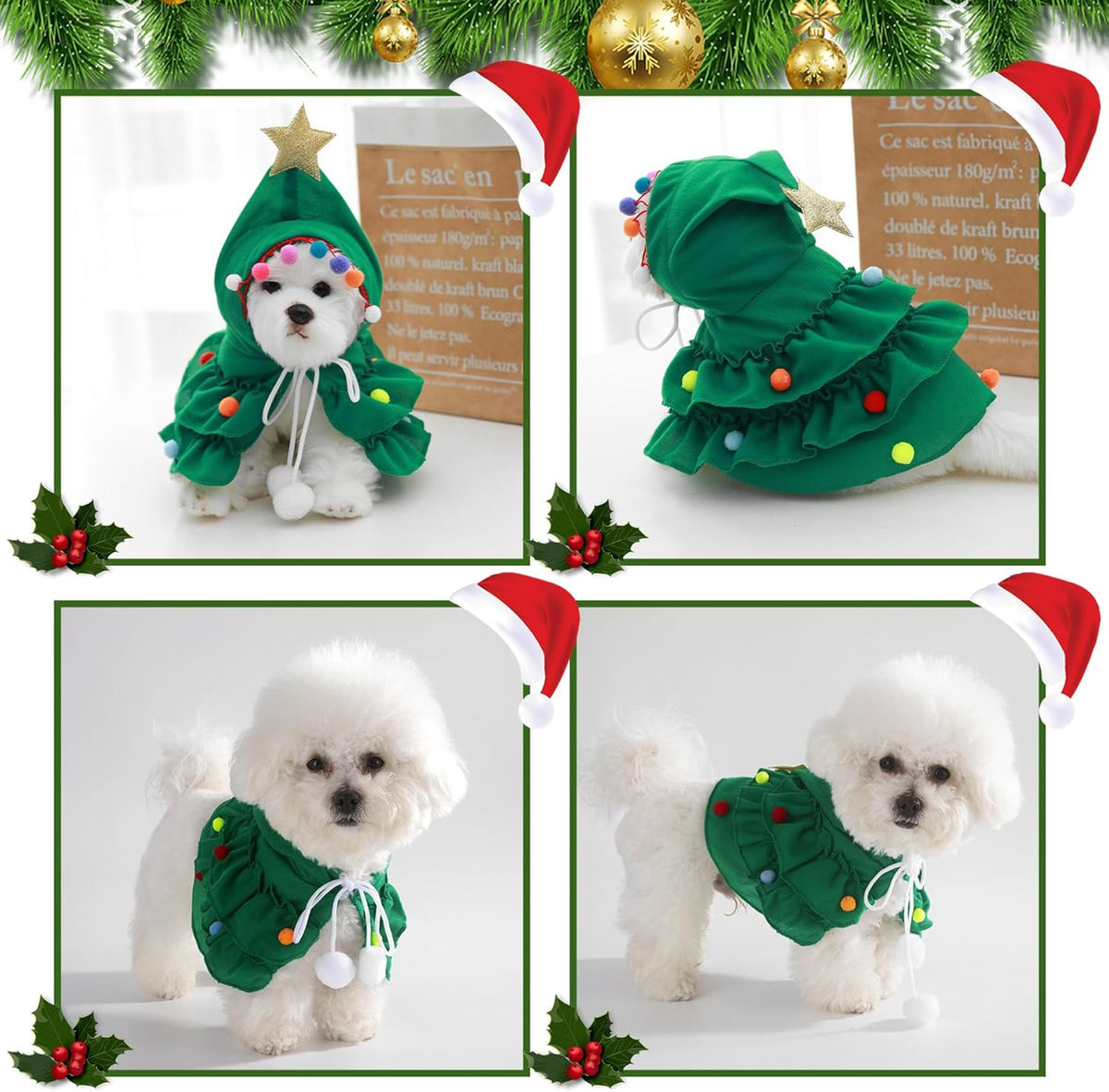 Christmas Tree Costume for Cats & Dogs – Petoween (4)