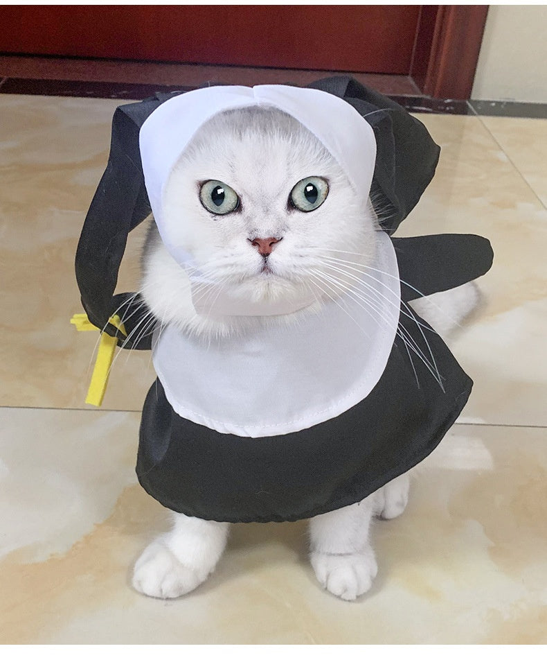 Nun Costume for Cats & Dogs – Petoween